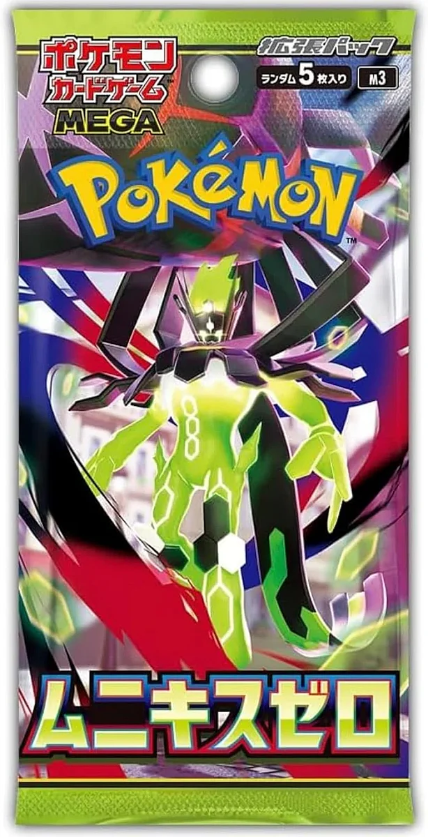 Pokémon TCG: (1 Case) MEGA Munix Zero (Munikis Zero) m3 BOX - NEW/Sealed (2026/01/23)