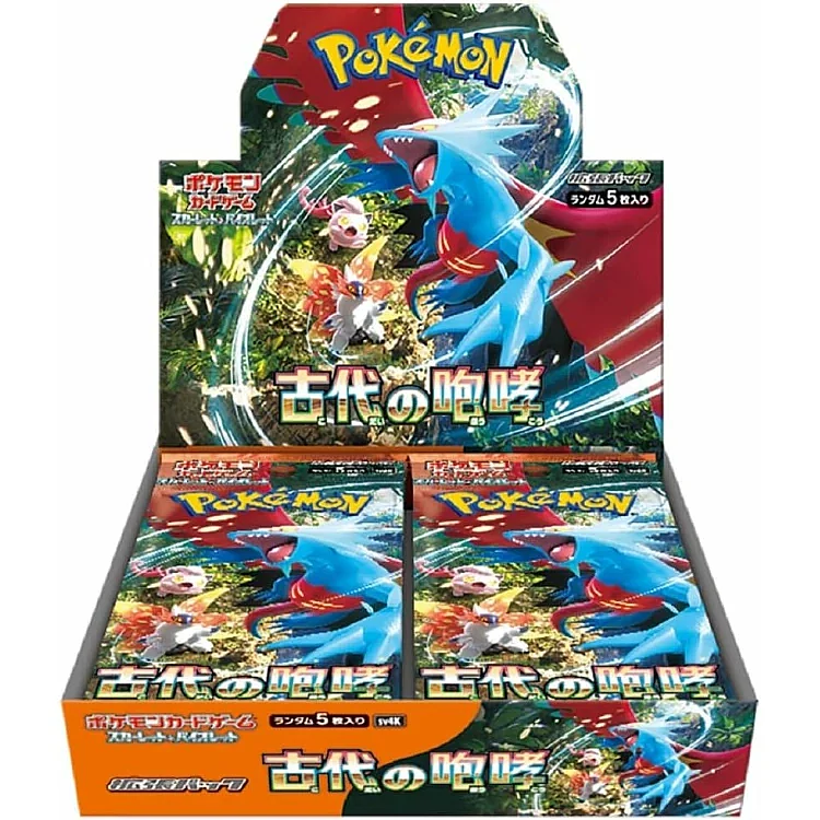 SV4K Ancient Roar Booster Box – Japanese Pokémon Cards