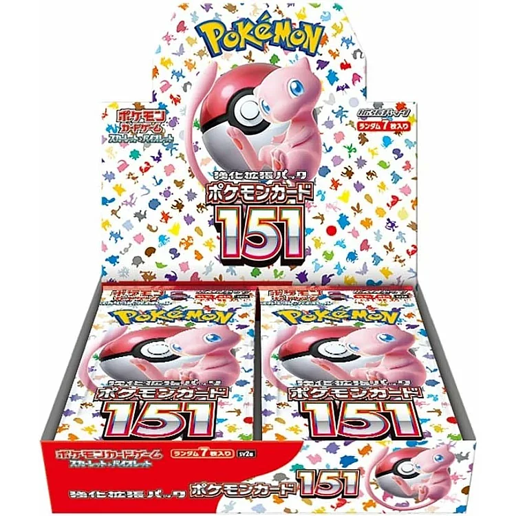SV2A Pokémon Card 151 Booster Box – Japanese Pokémon Card Set