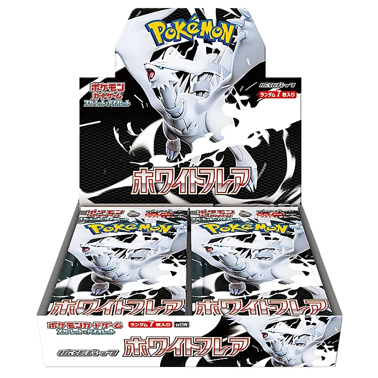 SV11W White Flare Sealed Case (12 Boxes) – Japanese Pokémon Card Set
