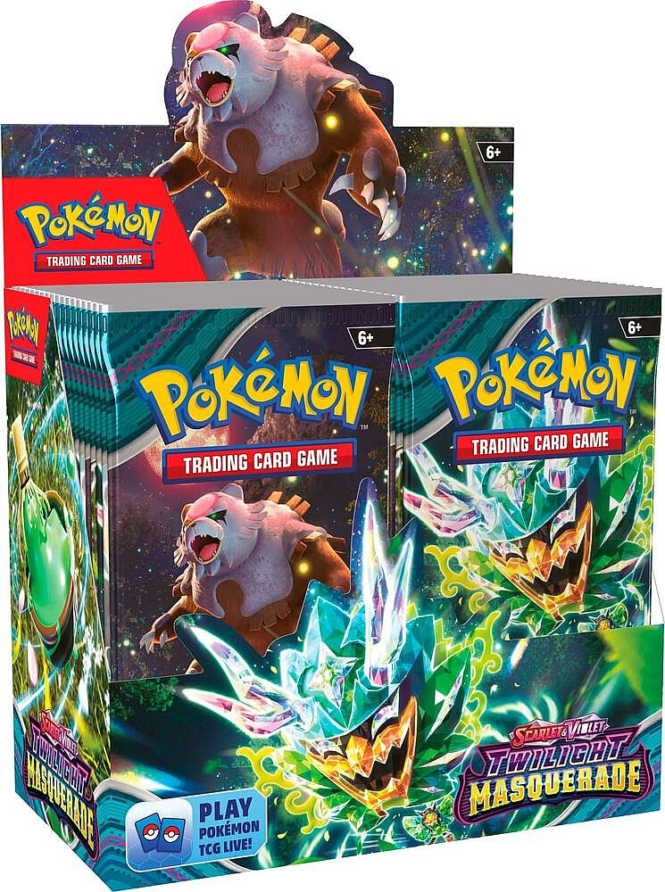 SV06 Twilight Masquerade Booster Box (36 Packs) – Pokémon TCG: Scarlet & Violet