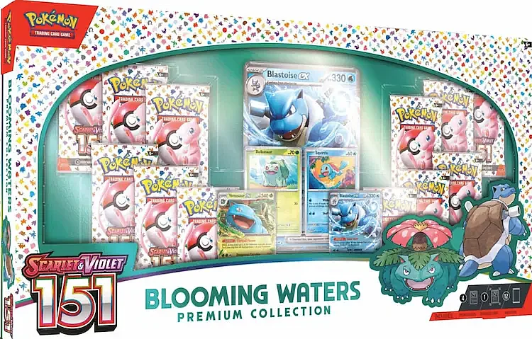 Pokémon TCG: Scarlet & Violet—151 Blooming Waters Premium Collection
